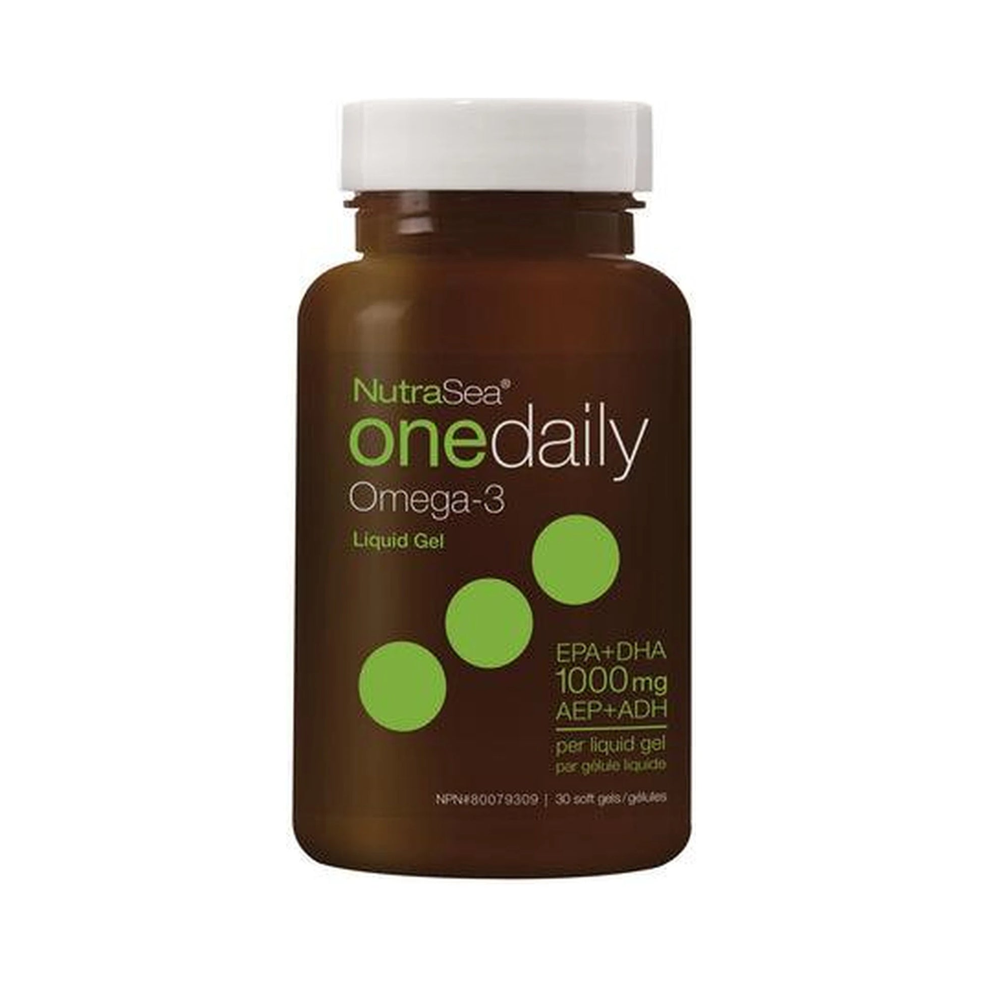 NutraSea One Daily Omega-3 Fresh Mint 30 Softgels