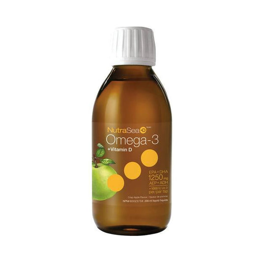 NutraSea+D Omega-3 Crisp Apple 200mL