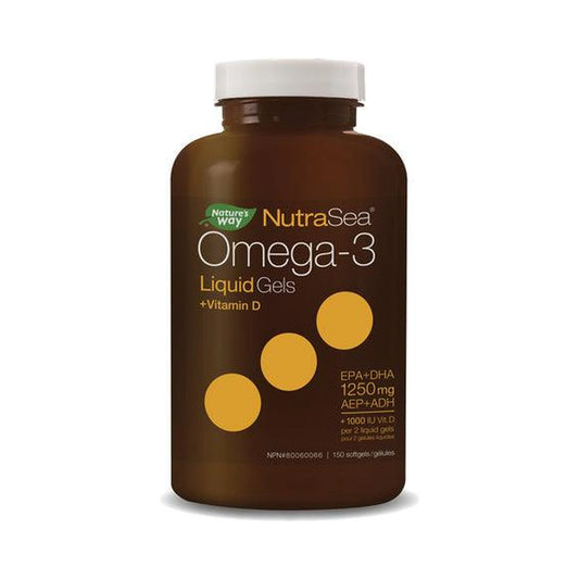 NutraSea+D Omega-3 Fresh Mint 150 Softgels