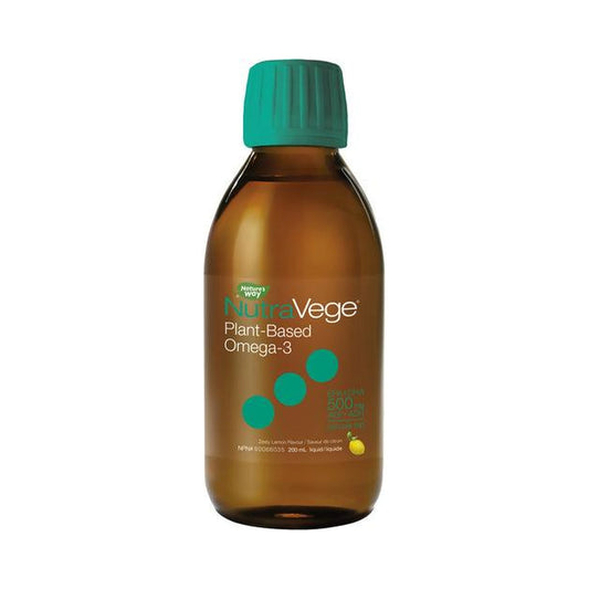 NutraVege Omega-3 Plant Based Lemon 200mL