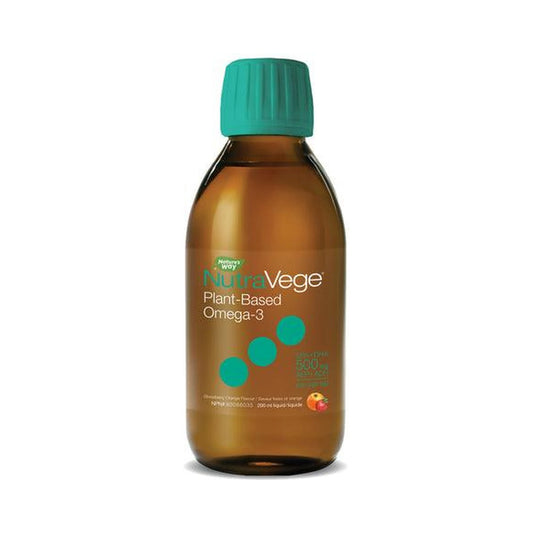 NutraVege Omega-3 Plant Based Strawberry Orange 200mL