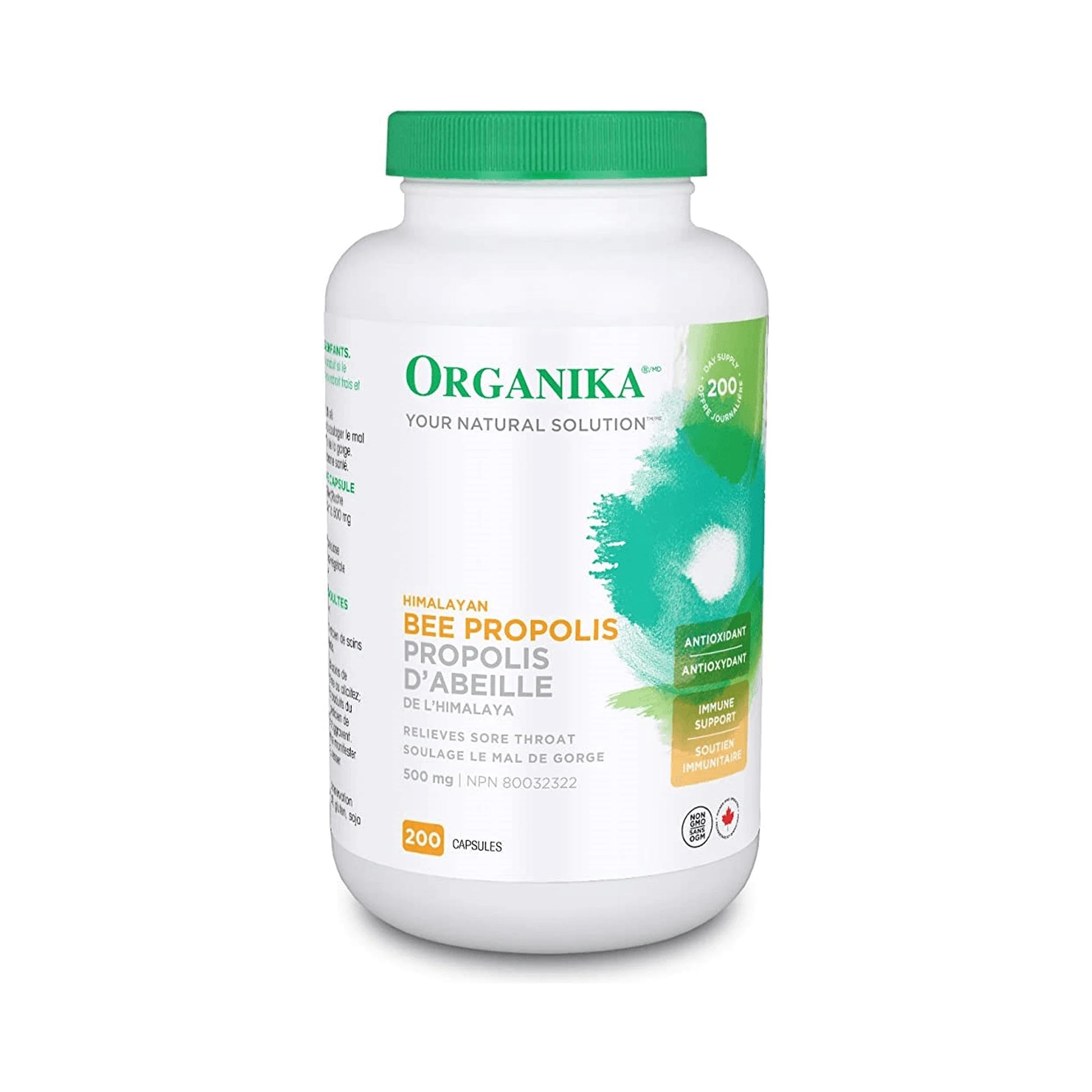 Organika Bee Propolis Himalayan 500mg 200 Capsules