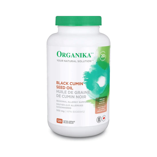 Organika Black Cumin Seed Oil 500mg 120 Softgels