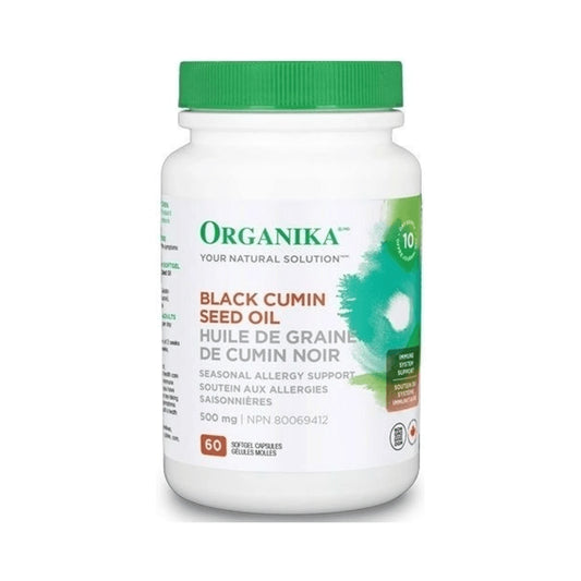 Organika Black Cumin Seed Oil 500mg 60 Softgels
