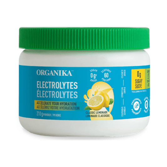 Organika Electrolytes Classic Lemonade 210g