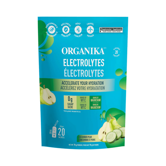 Organika Electrolytes Cucumber Pear 3.5g x20 Sachets