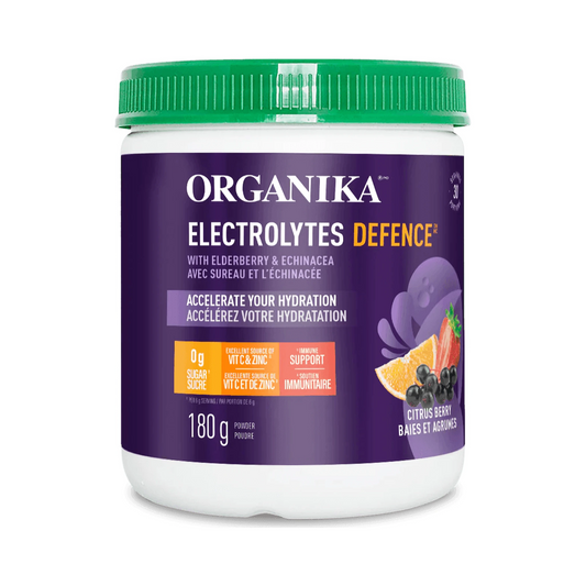 Organika Electrolytes Defence with Elderberry & Citrus Berry 180g