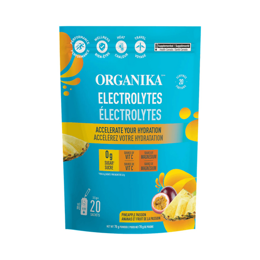 Organika Electrolytes Pineapple Passion 3.5g x20 Sachets