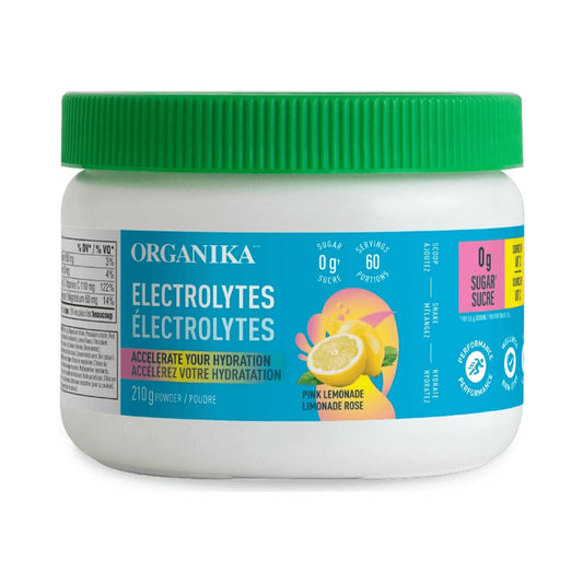Organika Electrolytes Pink Lemonade 210g