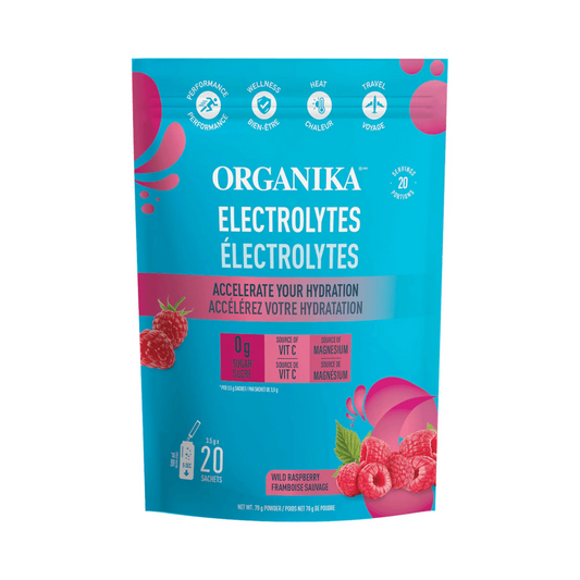 Organika Electrolytes Wild Raspberry 3.5g x20 Sachets