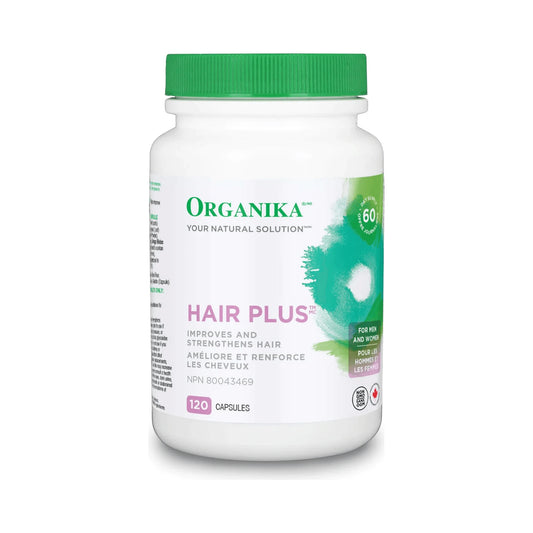 Organika Hair Plus 480mg 120 Capsules