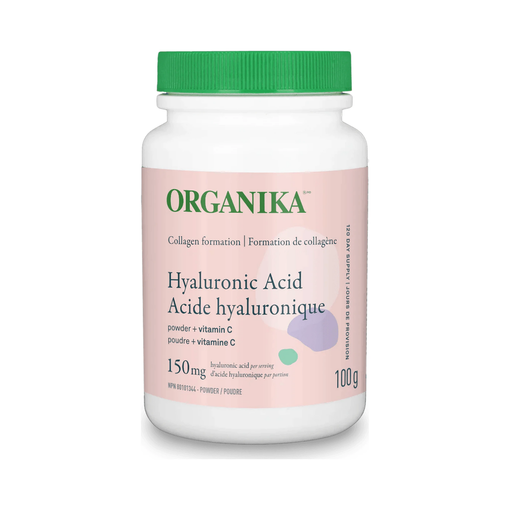 Organika Hyaluronic Acid With Vitamin C 150mg 100g