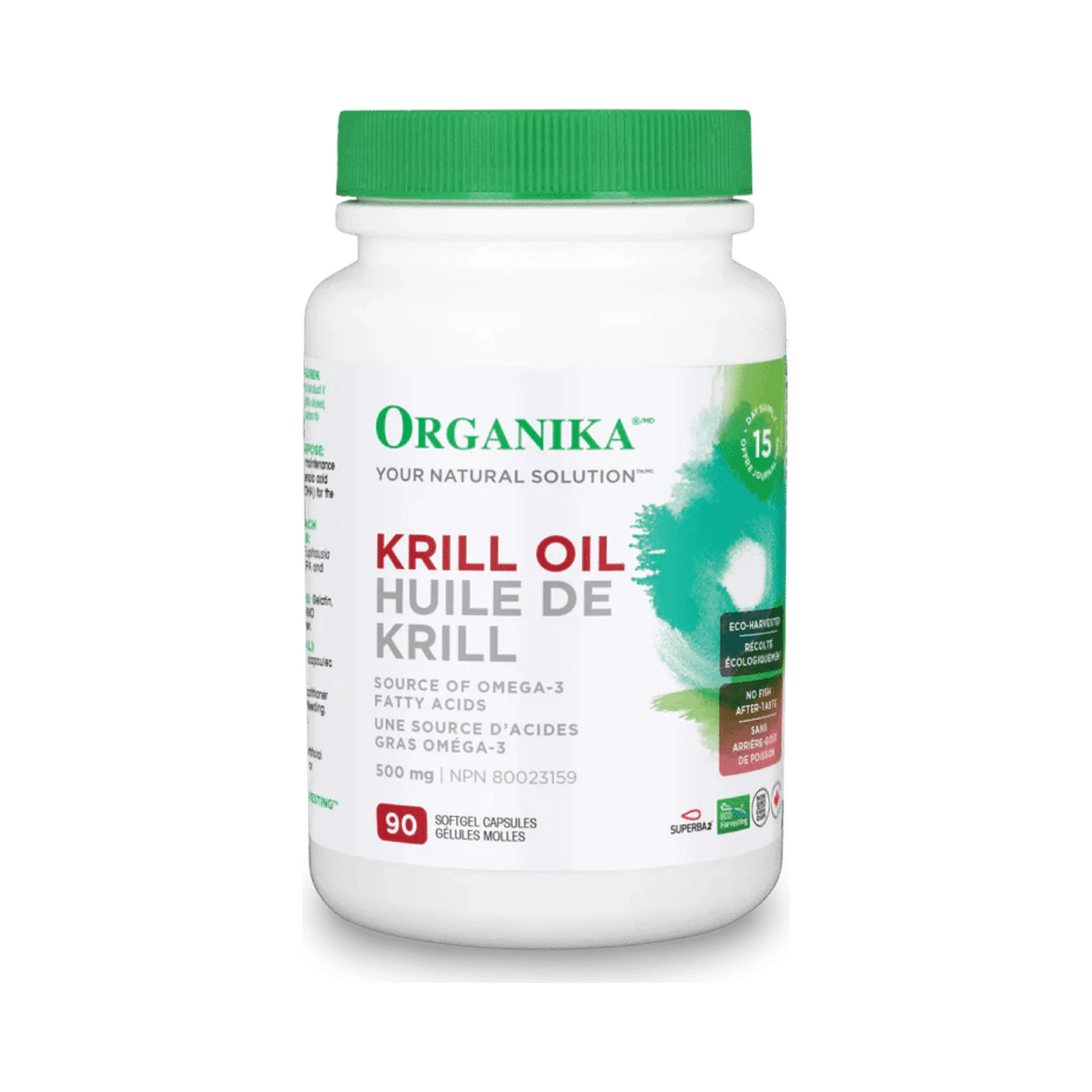 Organika Krill Oil 500mg 90 Softgels