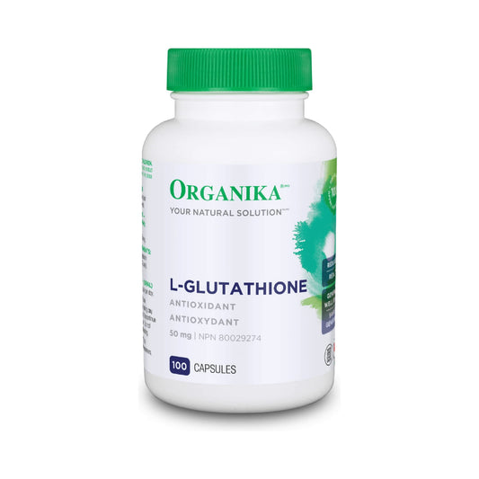 Organika L-Glutathione 50mg 100 Capsules