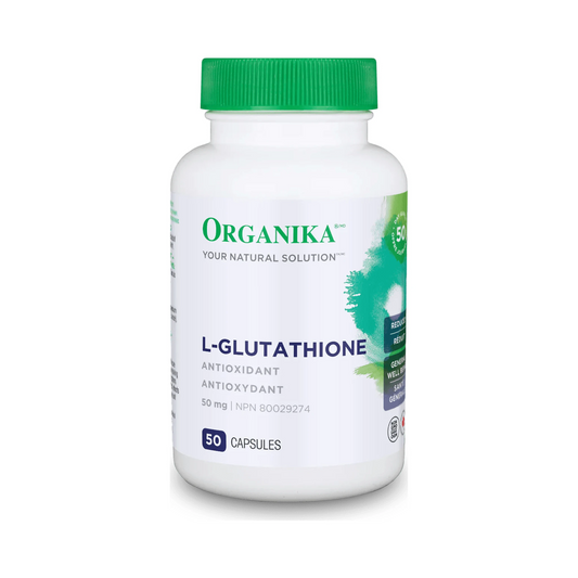 Organika L-Glutathione 50mg 50 Capsules
