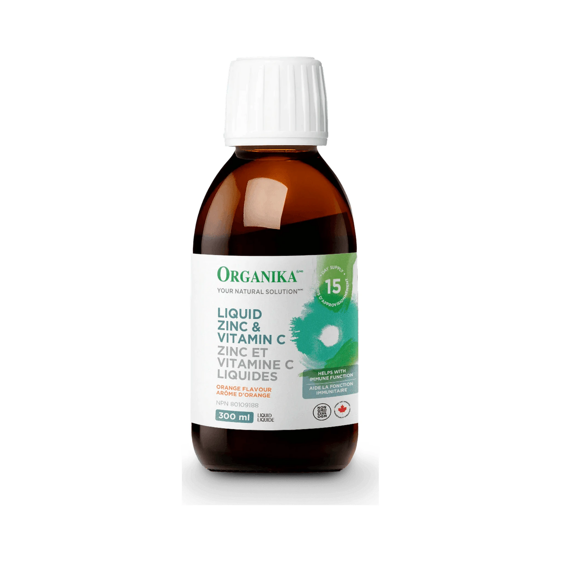 Organika Liquid Zinc With Vitamin C 300mL