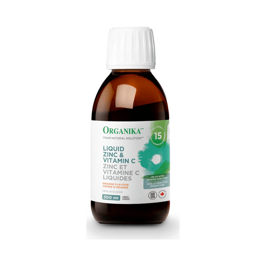 Organika Liquid Zinc With Vitamin C 300mL