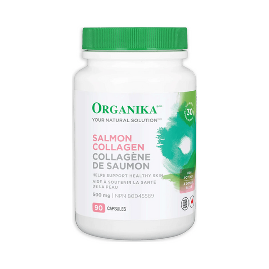 Organika Salmon Collagen 500mg 90 Capsules
