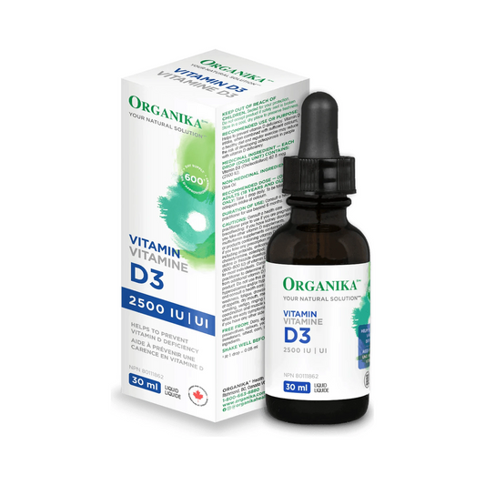 Organika Vitamin D3 2500IU 30mL