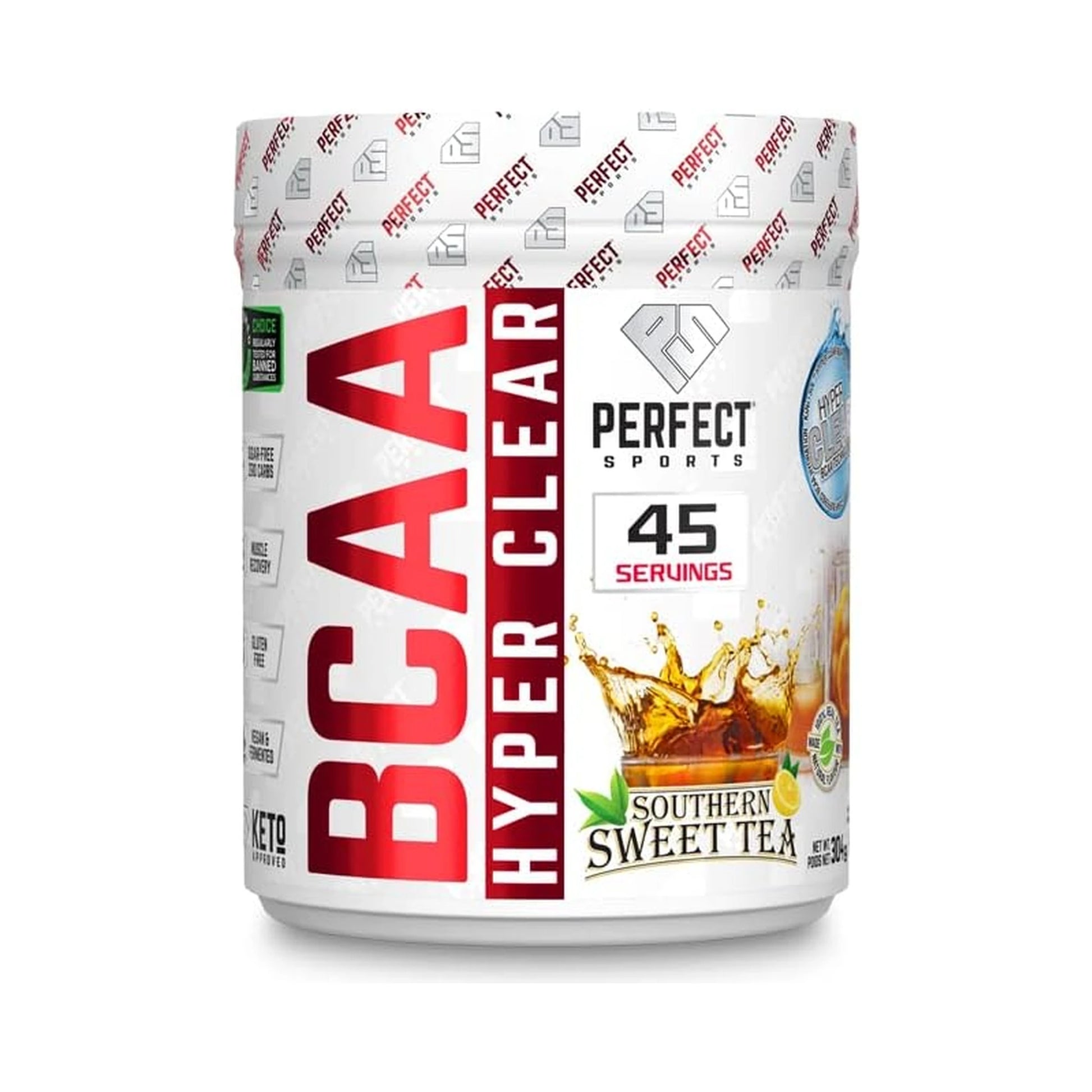 Perfect Sports BCAA Hyper Clear Southern Sweet Tea 304g