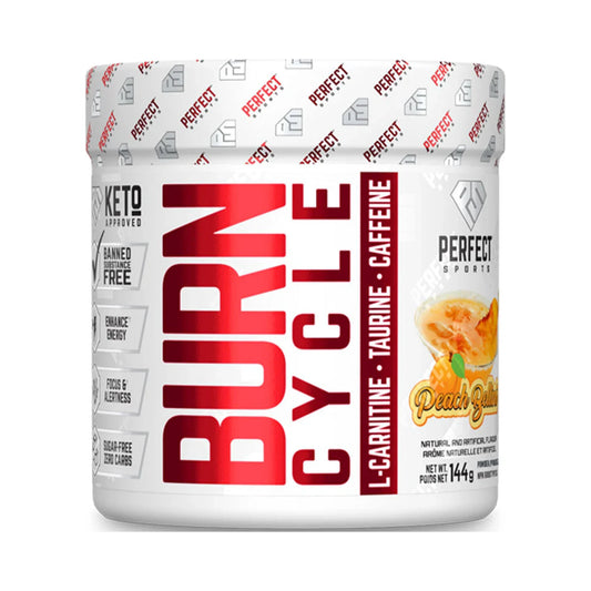 Perfect Sports BURN CYCLE: Thermogenic Peach Bellini 144g