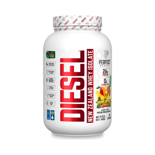 Perfect Sports DIESEL New Zealand Whey Isolate Pinapple Mango 2lb