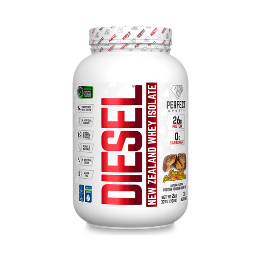 Perfect Sports DIESEL New Zealand Whey Isolate Salted Caramel 2lb