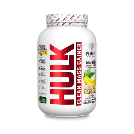 Perfect Sports HULK Clean Mass Gainer Banana 3lb