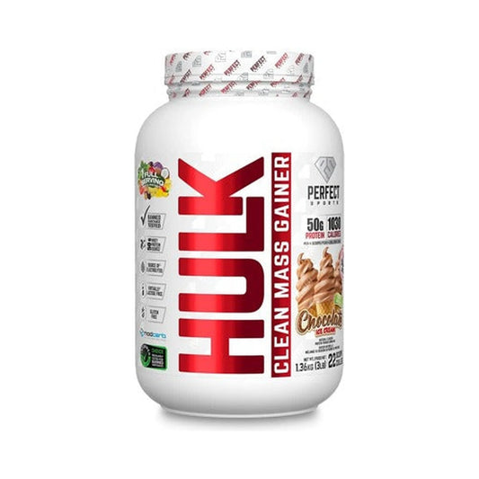 Perfect Sports HULK Clean Mass Gainer Chocolate Ice Cream 3lb