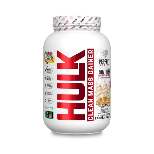 Perfect Sports HULK Clean Mass Gainer Vanilla Ice Cream 3lb