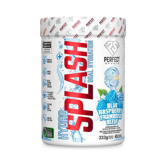 Perfect Sports Hydro SPLASH Dual Hydration Blue Raspberry  333g