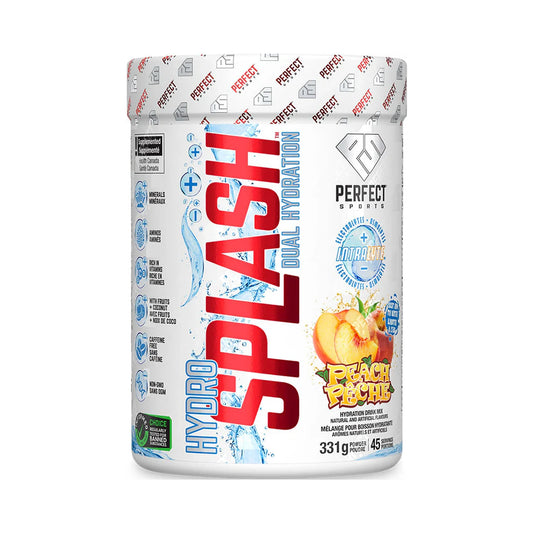 Perfect Sports Hydro SPLASH Dual Hydration Peach   331g