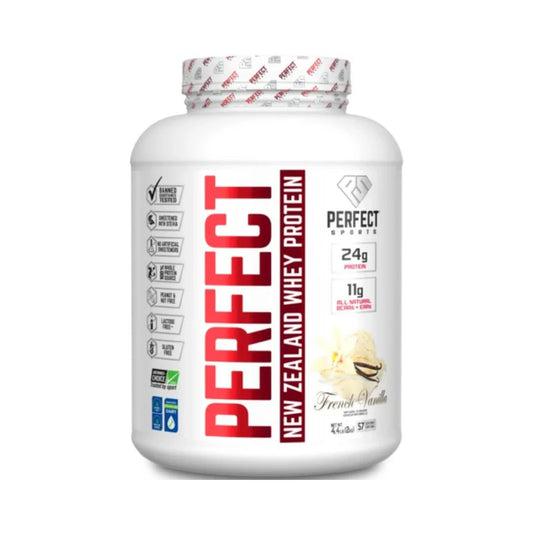 Perfect Sports PERFECT New Zealand Whey Concentrate French Vanilla 4.4lb