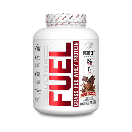 Perfect Sports ULTRA FUEL Grass-Fed Whey Protein Triple Chocolate 4lb