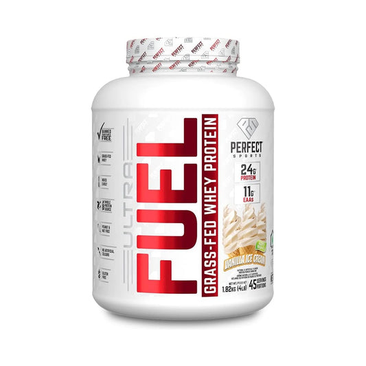 Perfect Sports ULTRA FUEL Grass-Fed Whey Protein Vanilla Ice Cream 4lb