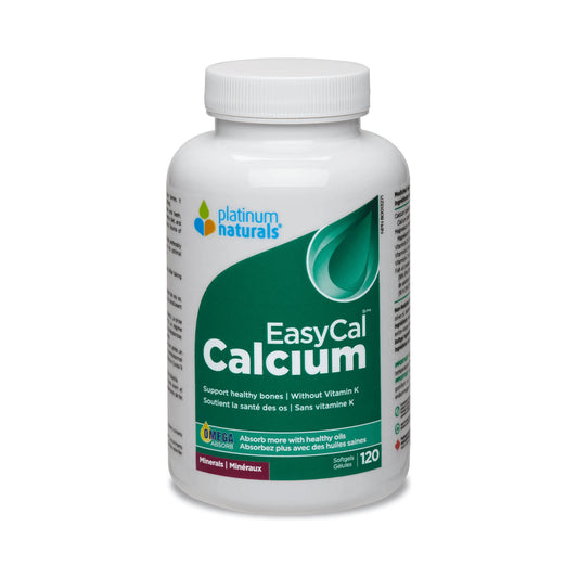 Platinum Naturals Easycal Calcium 120 Softgels
