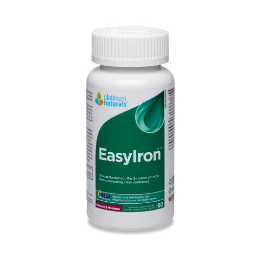 Platinum Naturals Easyiron 60 Veg Liquid Capsules