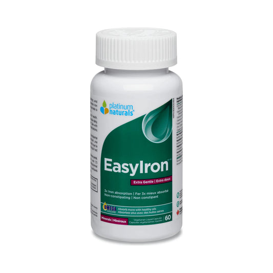 Platinum Naturals Easyiron Extra Gentle 60 Veg Liquid Capsules