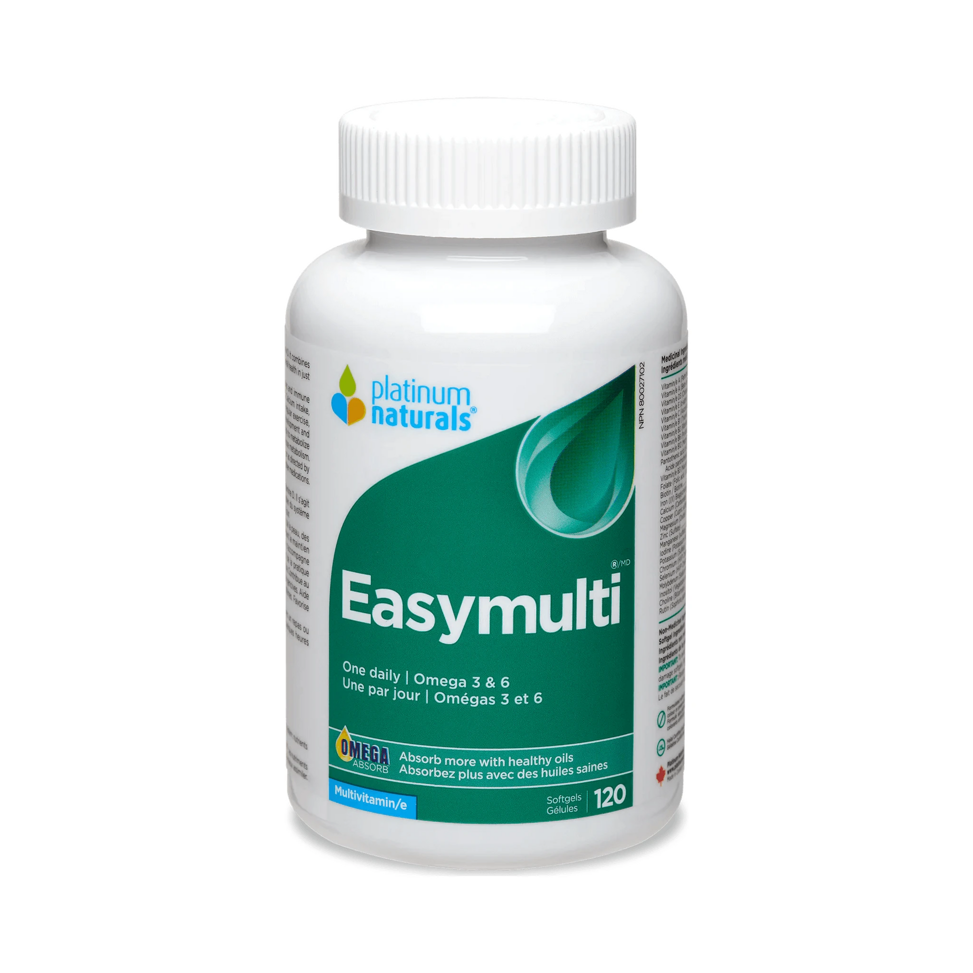 Platinum Naturals Easymulti 120 Softgels