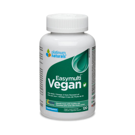 Platinum Naturals Easymulti 120 Vegan Liquid Capsules
