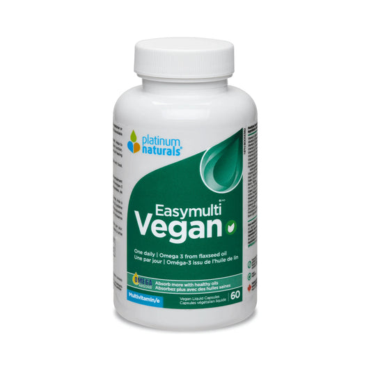 Platinum Naturals Easymulti 60 Vegan Liquid Capsules