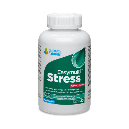 Platinum Naturals Easymulti Stress For Women 120 Softgels
