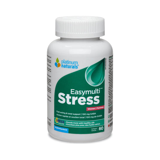 Platinum Naturals Easymulti Stress For Women 60 Softgels