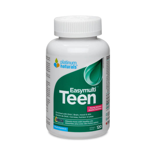 Platinum Naturals Easymulti Teen For Young Women 120 Softgels