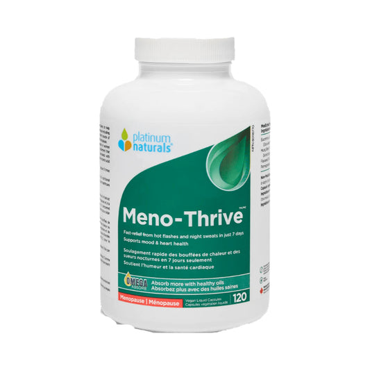 Platinum Naturals Meno-Thrive 120 Vegan Liquid Capsules