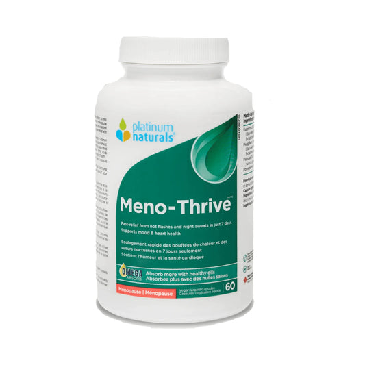 Platinum Naturals Meno-Thrive 60 Vegan Liquid Capsules