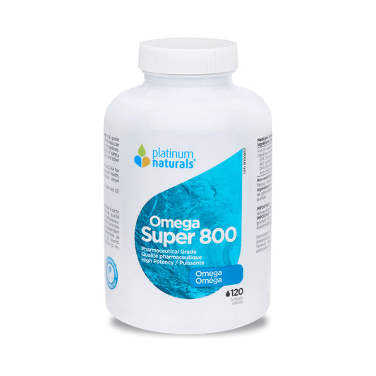 Platinum Naturals Omega Super 800 120 Softgels