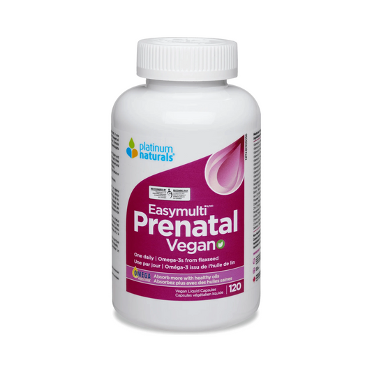 Platinum Naturals Prenatal Easymulti 120 Vegan Liquid Capsules