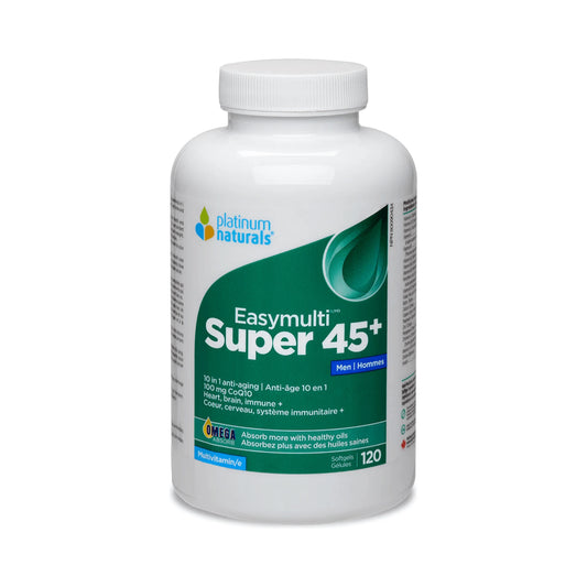 Platinum Naturals Super Easymulti 45+ For Men 120 Softgels
