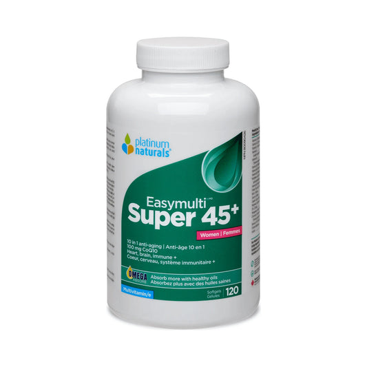 Platinum Naturals Super Easymulti 45+ For Women 120 Softgels